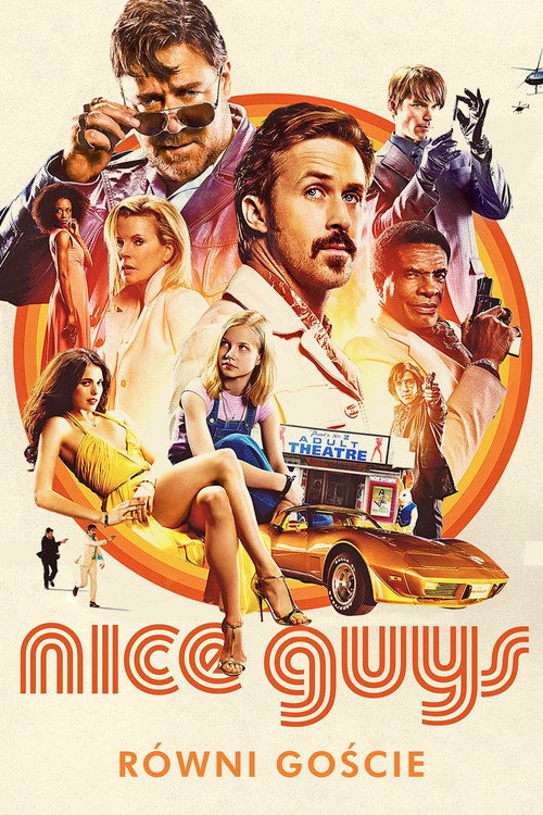 Nice Guys. Równi goście (2016) – plakat filmu