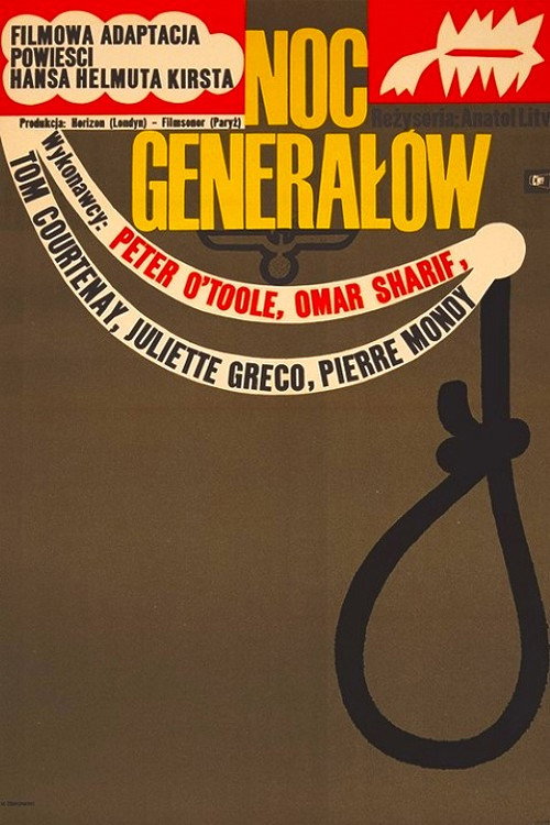 Noc Generałów (1967) – plakat filmu