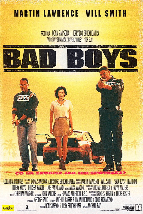 Bad Boys (1995) – plakat filmu