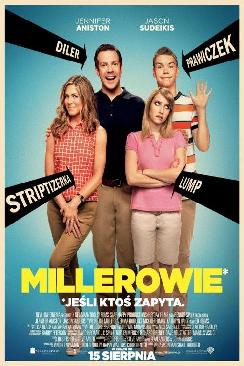 Millerowie (2013) – plakat filmu