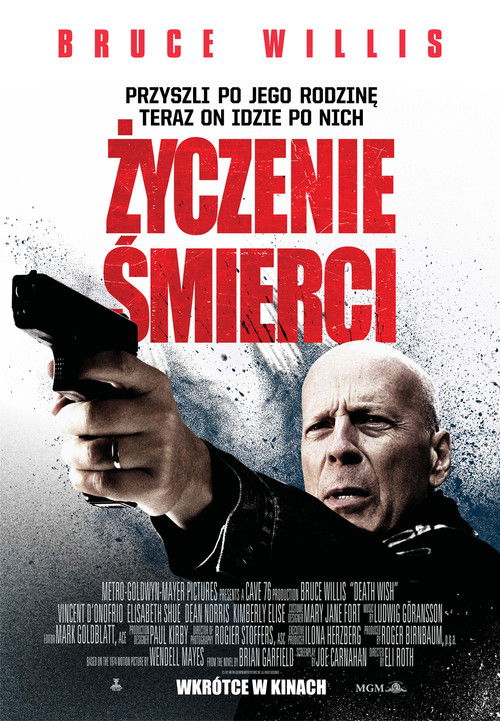 Życzenie Śmierci (2018) – plakat filmu