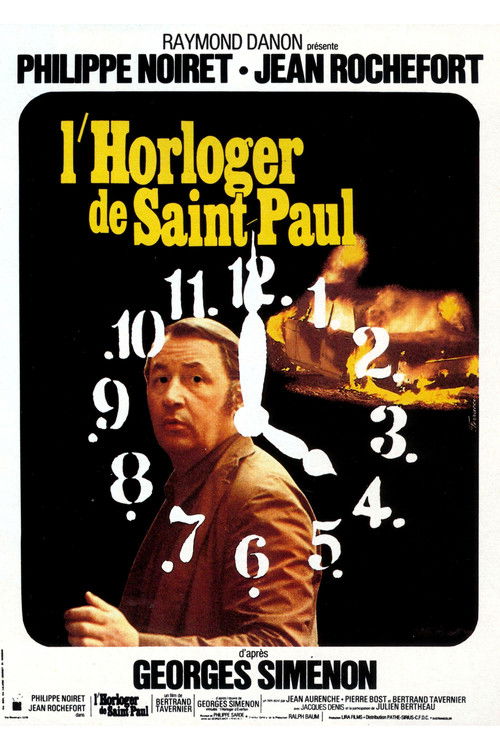 L'Horloger de Saint-Paul (1974) – plakat filmu