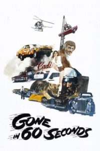 Gone in 60 Seconds (1974) – plakat filmu