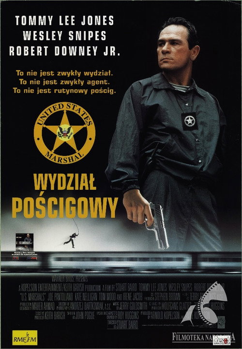 Wydział Pościgowy (1998) – plakat filmu
