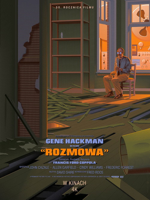 Rozmowa (1974) – plakat filmu