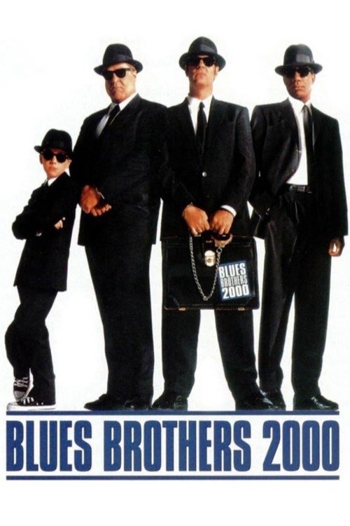 Blues Brothers 2000 (1998) – plakat filmu