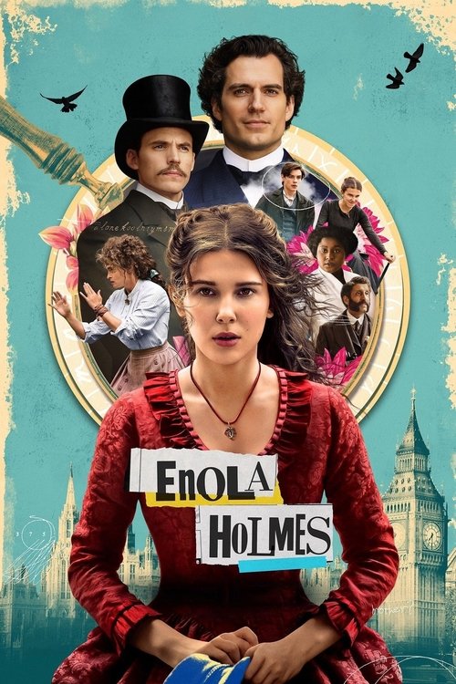 Enola Holmes (2020) – plakat filmu