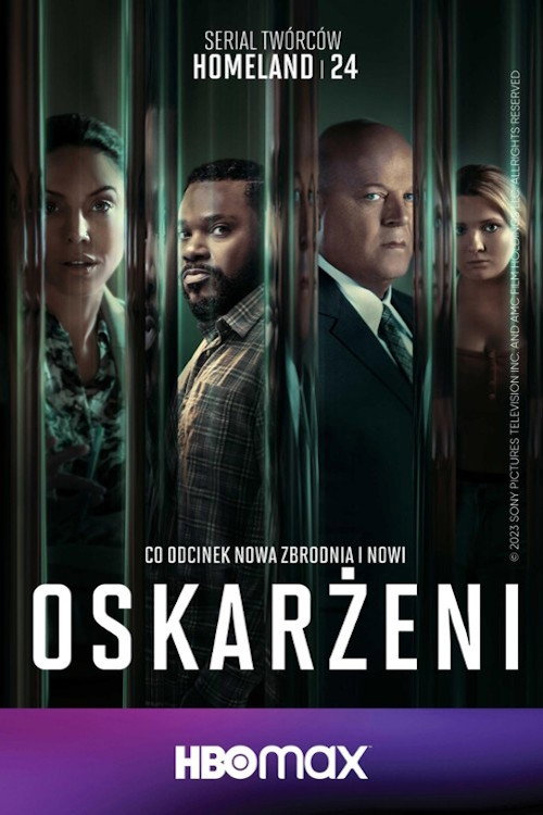 Oskarżeni (2023) – plakat filmu