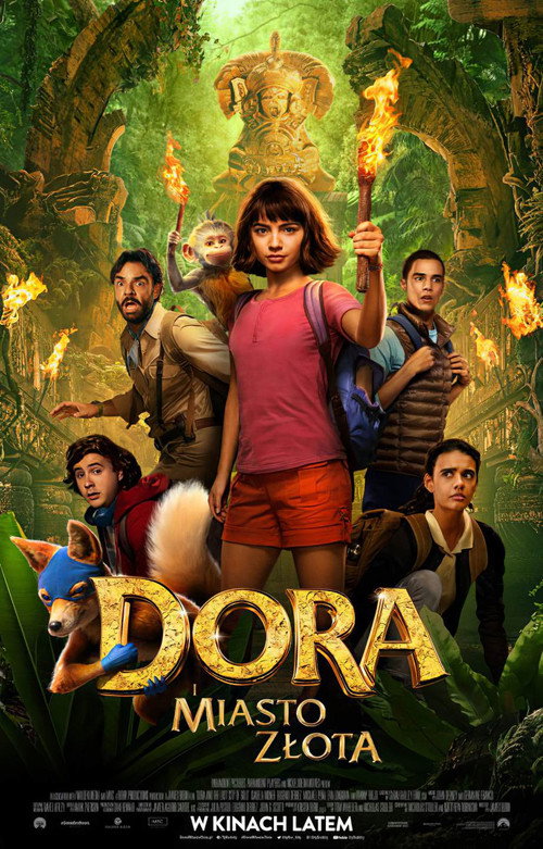 Dora i Miasto Złota (2019) – plakat filmu