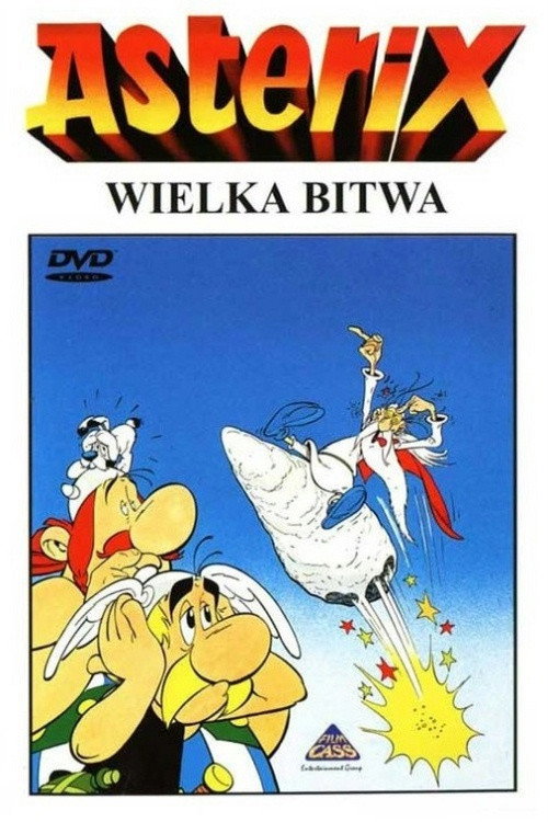 Wielka bitwa Asteriksa (1989) – plakat filmu