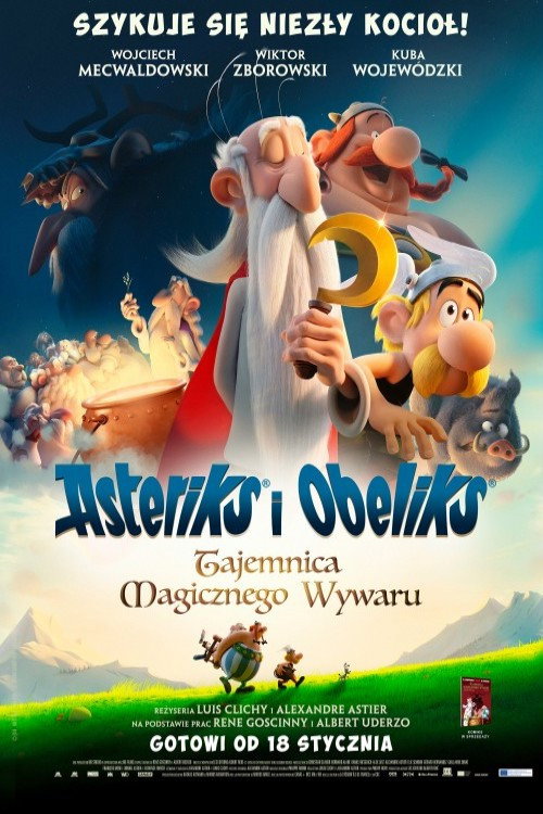 Asteriks i Obeliks: Tajemnica magicznego wywaru (2018) – plakat filmu