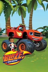 Blaze i Mega Maszyny (2014) – plakat filmu