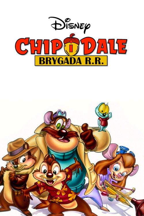 Chip i Dale: Brygada RR (1989) – plakat filmu