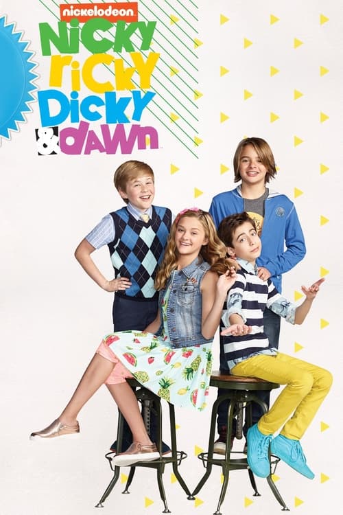 Nicky, Ricky, Dicky & Dawn (2014) – plakat filmu