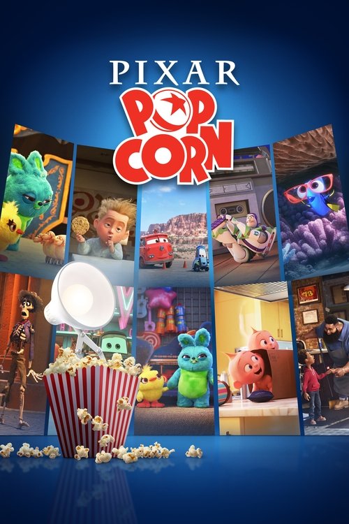 Pixar Popcorn (2021) – plakat filmu