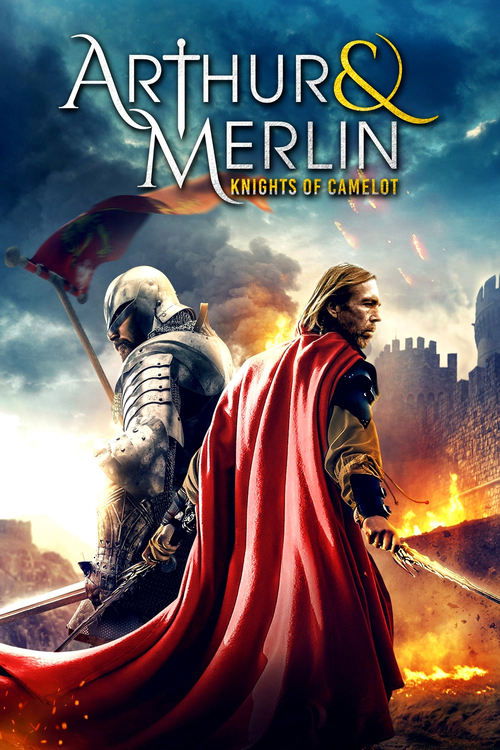 Arthur & Merlin: Knights of Camelot (2020) – plakat filmu