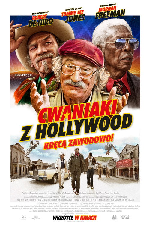 Cwaniaki z Hollywood (2020) – plakat filmu