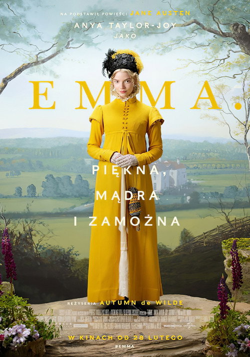 Emma. (2020) – plakat filmu
