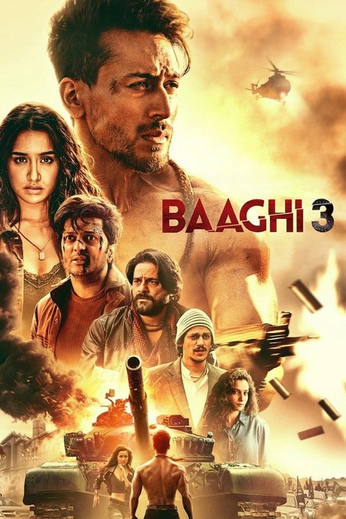 बाघी ३ (2020) – plakat filmu