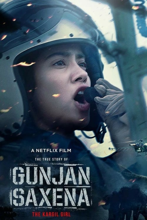 Gunjan Saxena. Dziewczyna z Kargil (2020) – plakat filmu