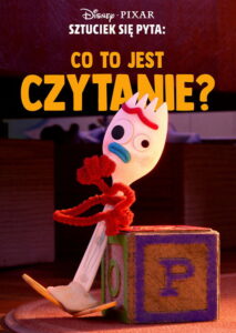 Sztuciek się pyta: Co to jest czytanie? (2020) – plakat filmu