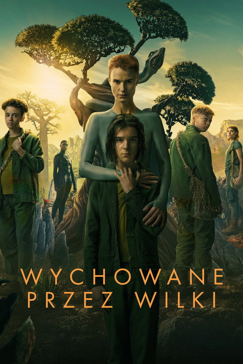 Wychowane przez wilki (2020) – plakat filmu