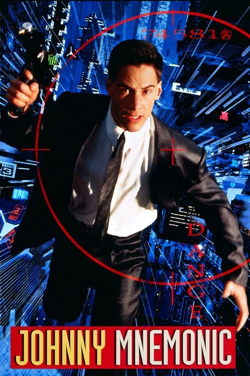 Johnny Mnemonic (1995) – plakat filmu