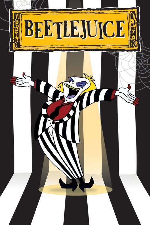 Beetlejuice (1989) – plakat filmu