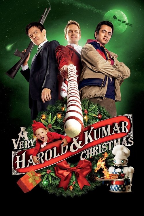 Harold i Kumar: Spalone święta (2011) – plakat filmu