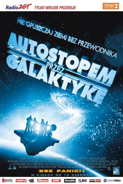 Autostopem przez galaktykę (2005) – plakat filmu