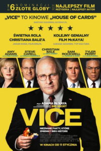 Vice (2018) – plakat filmu