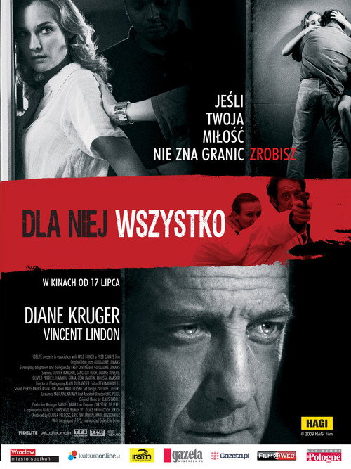 Dla niej wszystko (2008) – plakat filmu