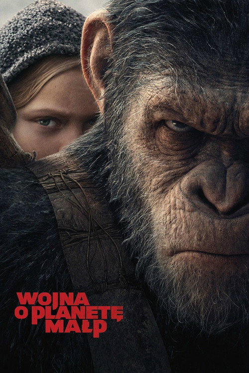 Wojna o Planetę Małp (2017) – plakat filmu