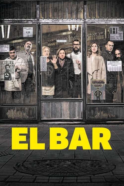 El bar (2017) – plakat filmu