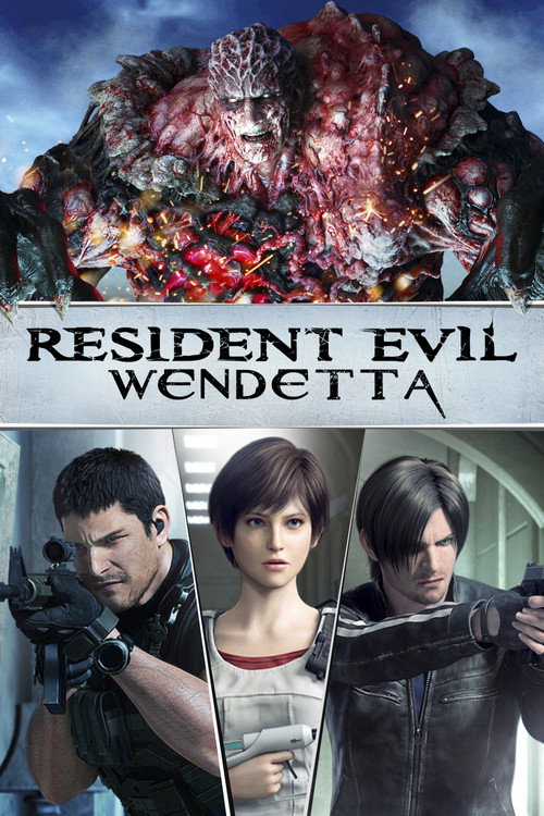 Resident Evil: Vendetta (2017) – plakat filmu
