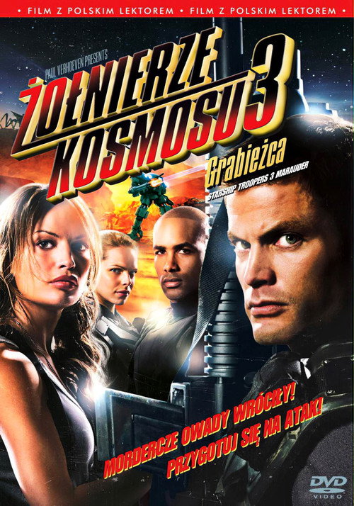 Żołnierze kosmosu 3: Grabieżca (2008) – plakat filmu