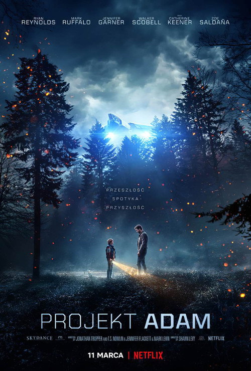 Projekt Adam (2022) – plakat filmu