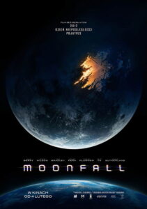 Moonfall (2022) – plakat filmu