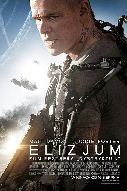 Elizjum (2013) – plakat filmu
