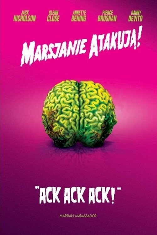 Marsjanie atakują! (1996) – plakat filmu