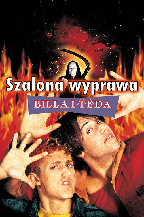 Szalona Wyprawa Billa i Teda (1991) – plakat filmu
