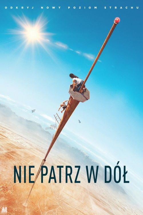 Nie patrz w dół (2022) – plakat filmu
