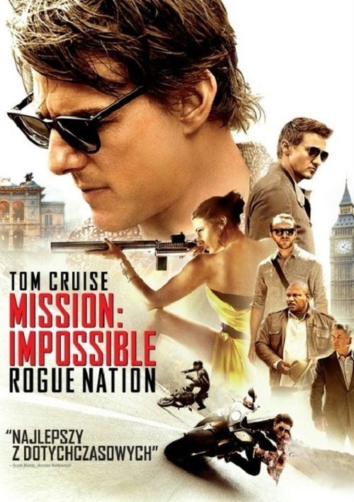 Mission: Impossible - Rogue Nation (2015) – plakat filmu