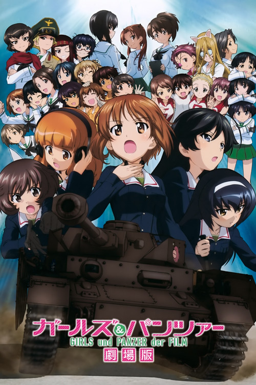 ガールズ&パンツァー 劇場版 (2015) – plakat filmu