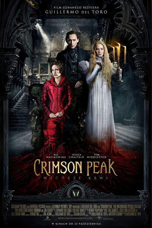 Crimson Peak. Wzgórze krwi (2015) – plakat filmu