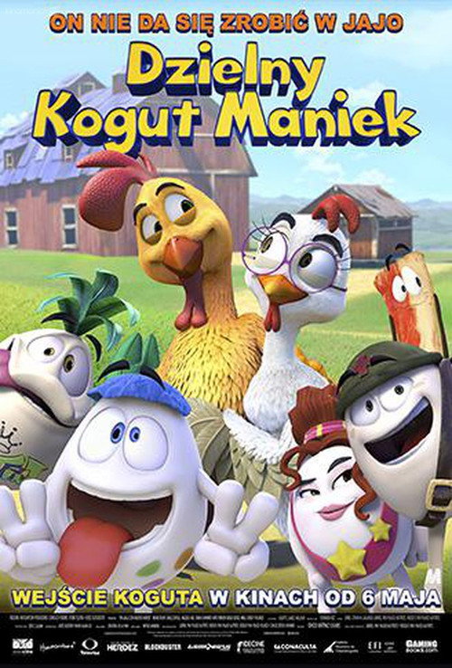 Dzielny kogut Maniek (2015) – plakat filmu