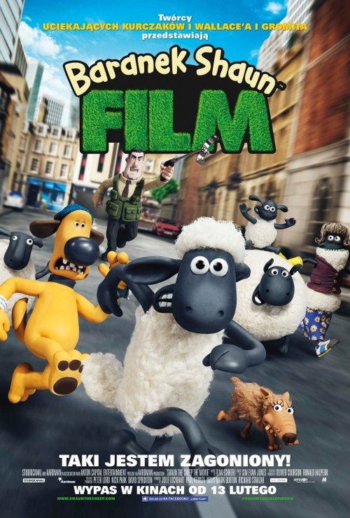 Baranek Shaun. Film (2015) – plakat filmu