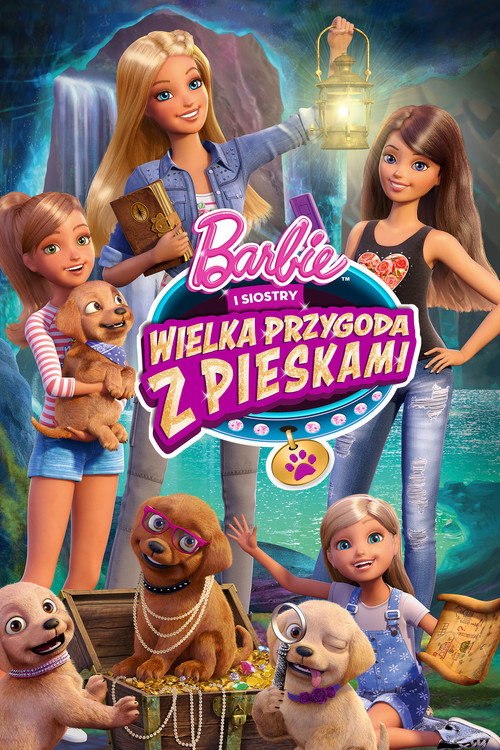 Barbie i siostry: Wielka przygoda z pieskami (2015) – plakat filmu