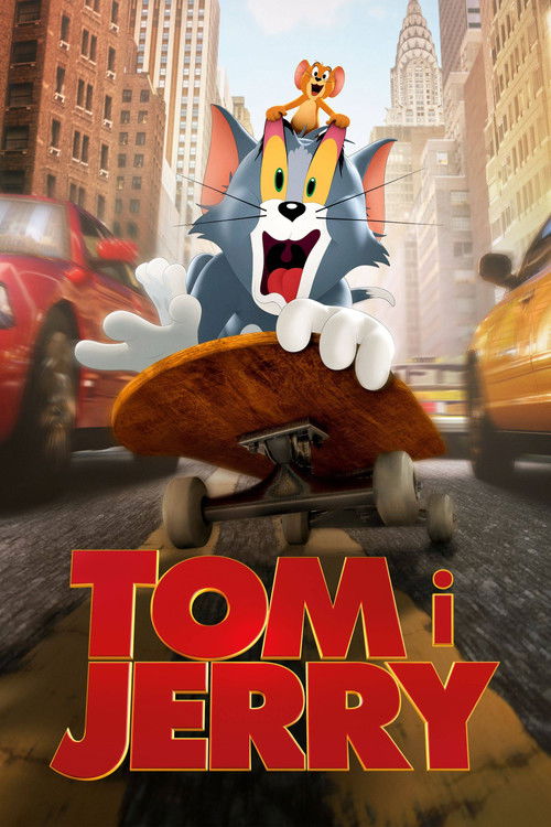 Tom i Jerry (2021) – plakat filmu