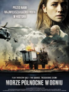 Morze Północne w ogniu (2021) – plakat filmu